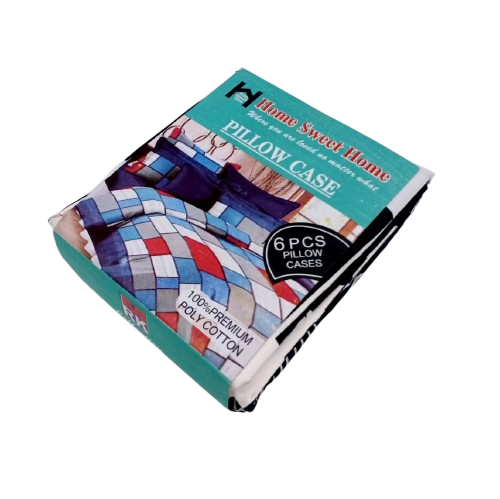PILLOW CASE 6PC SET 48X74CM