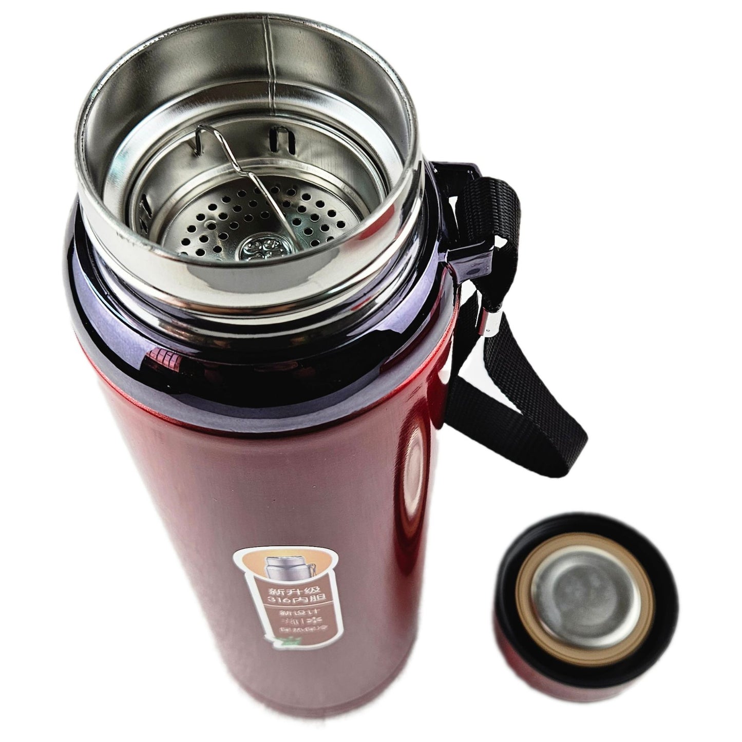 S/STEEL THERMOS 1.0LT