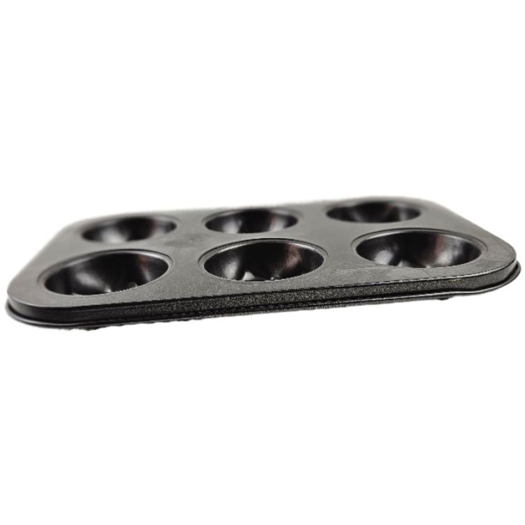 Carbon Steel Cupcake Baking Tray 6 Cups