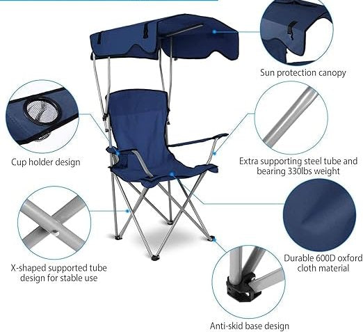 Sun Protection Folding Chair