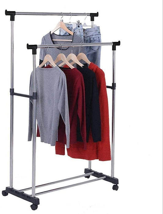 DOUBLE POLE CLOTH HANGER