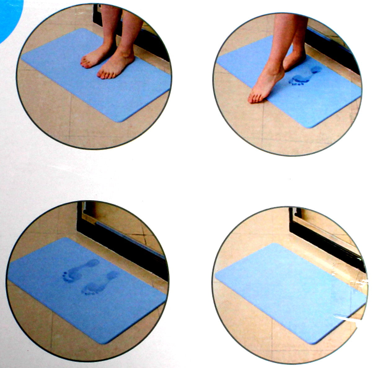 Super Absorbent Bath Drying Mat - 60x39cm