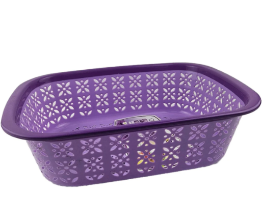 FRUIT-VEGES CORNER PLASTIC BASKET 35X25CM