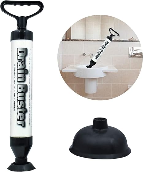 Upgrade Your Bathroom Cleaning with the Manual Air Sink Dredger