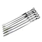 S/STEEL SKEWERS 6PC FLAT