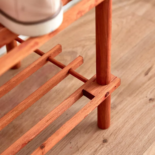 4 Tier Wooden Shoes Rack