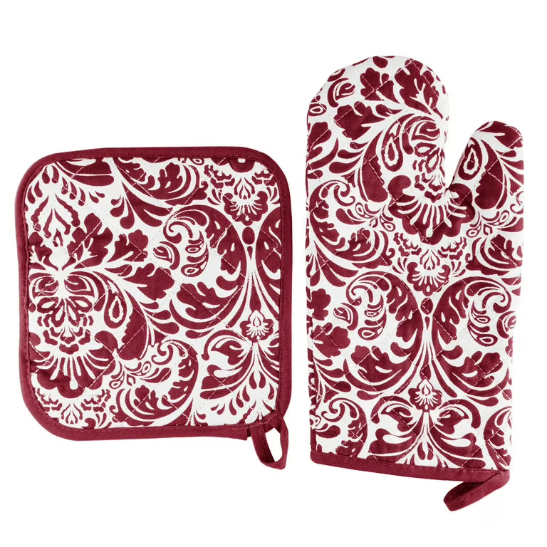 OVEN MITT & POT HOLDER (20K113)