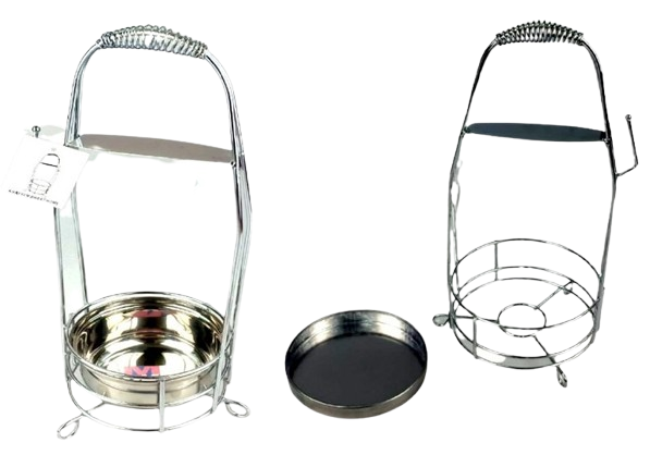 S/STEEL CHARCOAL HOLDER