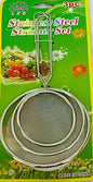 TEA STRAINER 3 pc set