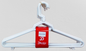 PLASTIC HANGER WHITE 6 pc