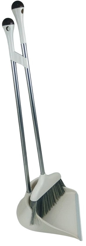 DUSTPAN WITH BRUSH LONG HANDLE