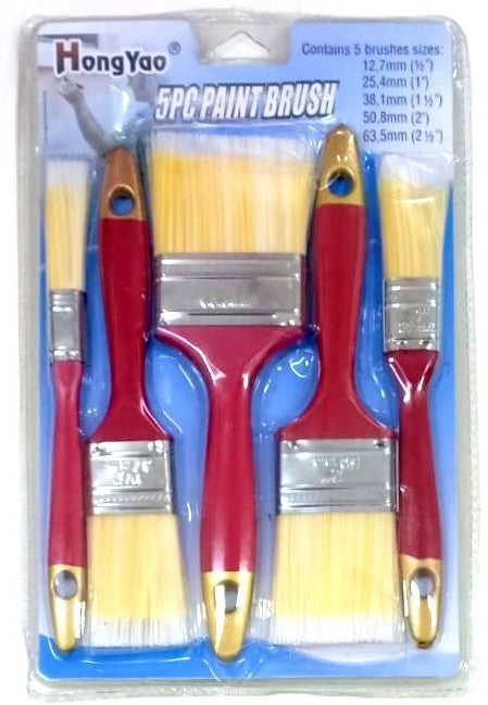 Paint Brush 5-Piece Set