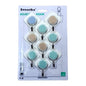 SELF ADHESIVE MOVING HOOK 9PC SET