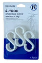 PLASTIC S HOOK 9PC SET