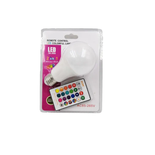 لمبة ليد RGB بالريموت