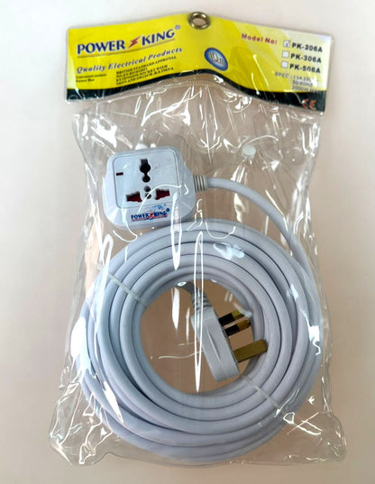 Power King Extension 2-Way 10 Meter 13amp,PK-206A