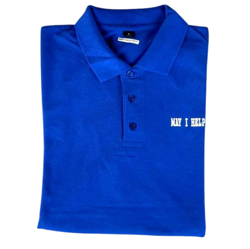 Stylish Comfort: Men's Polo T-Shirt - May I Help You
