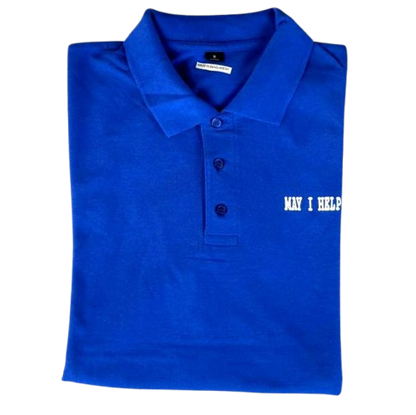 Stylish Comfort: Men's Polo T-Shirt - May I Help You
