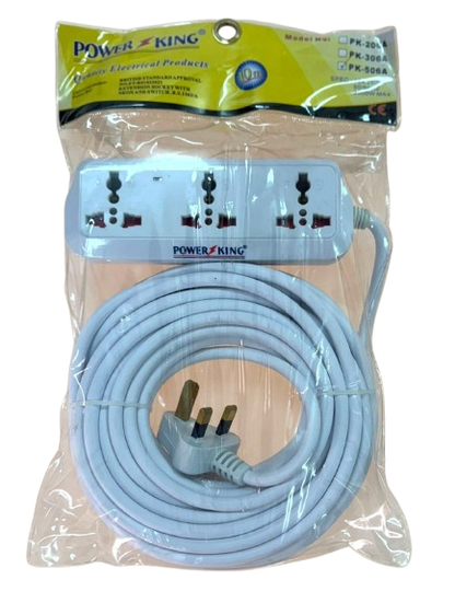 Power King Extension 6-Way 10m 13A PK-506A