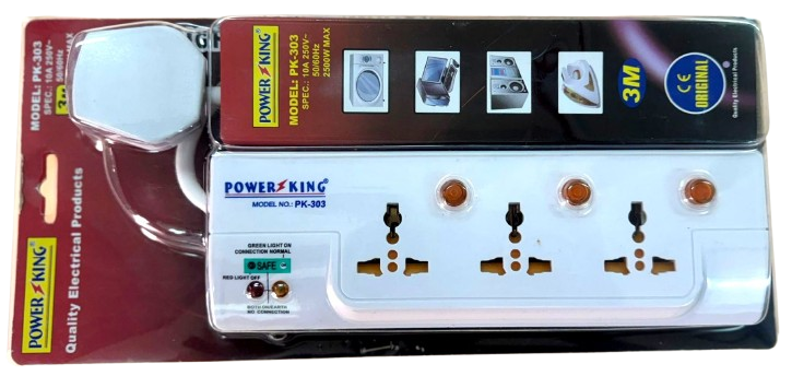 Introducing the Power King Extension 3 Ways 3 Meter PK-303