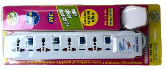 Power King Extension 4-Way 3 Meter PK-414: Your Ultimate Power Solution