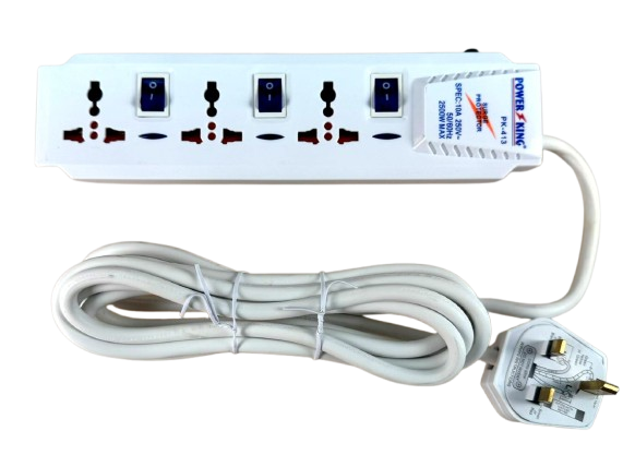 Power King Extension 3Ways 3Meter PK-413: Versatile Power Solution