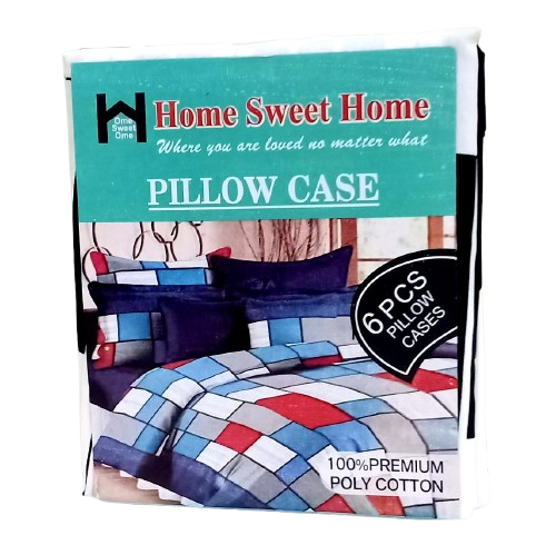 PILLOW CASE 6PC SET 48X74CM