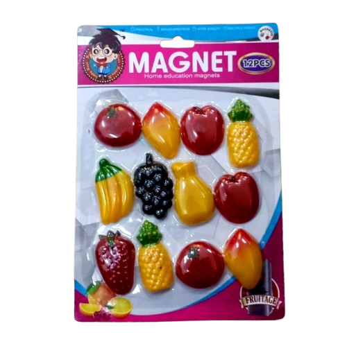 Fruit-Shaped Fridge Magnets