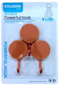 POWERFUL HOOK 3PC SET SELF ADHESIVE