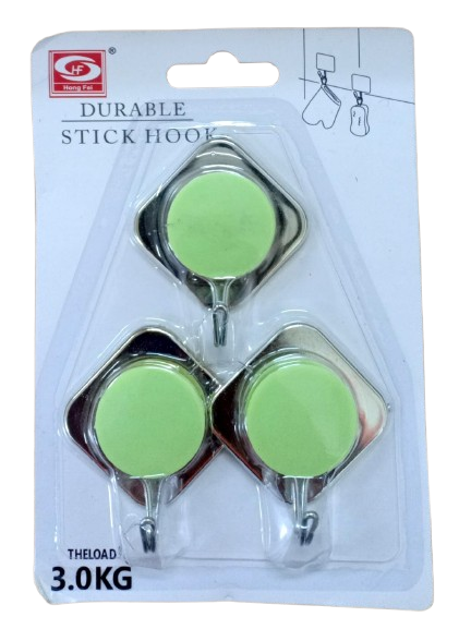 SELF ADHESIVE HOOK 3PC
