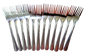 S/STEEL FORK 12PC