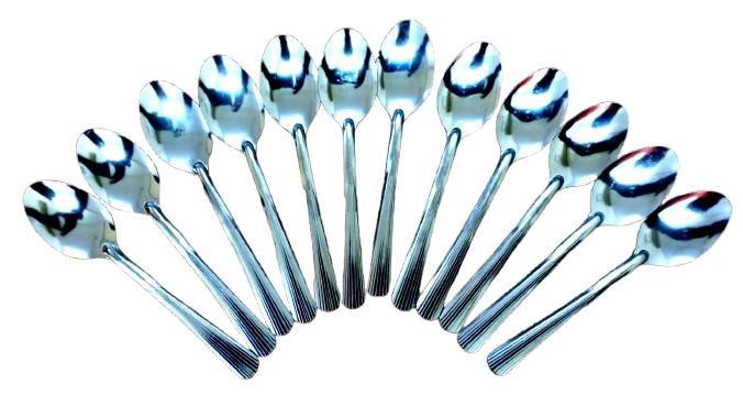 S/STEEL SPOON 12PC