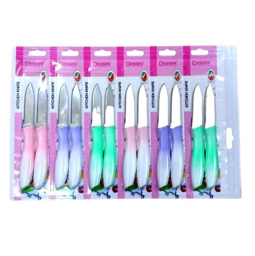 S/STEEL 12PC KNIFE SET