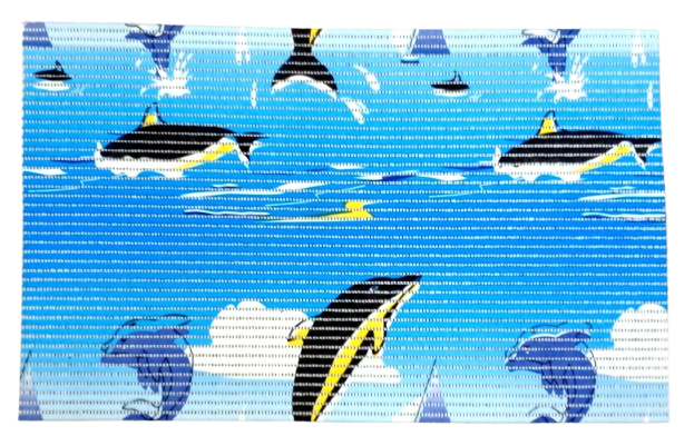 PVC ANTI SLIPPING MAT 45X75CM