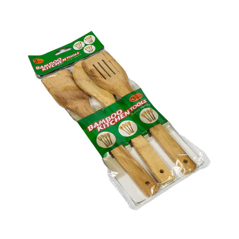 BAMBOO KITCHEN TOOLS 3PC SET