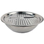 S/STEEL DRAIN BASIN 3PC SET 26CM