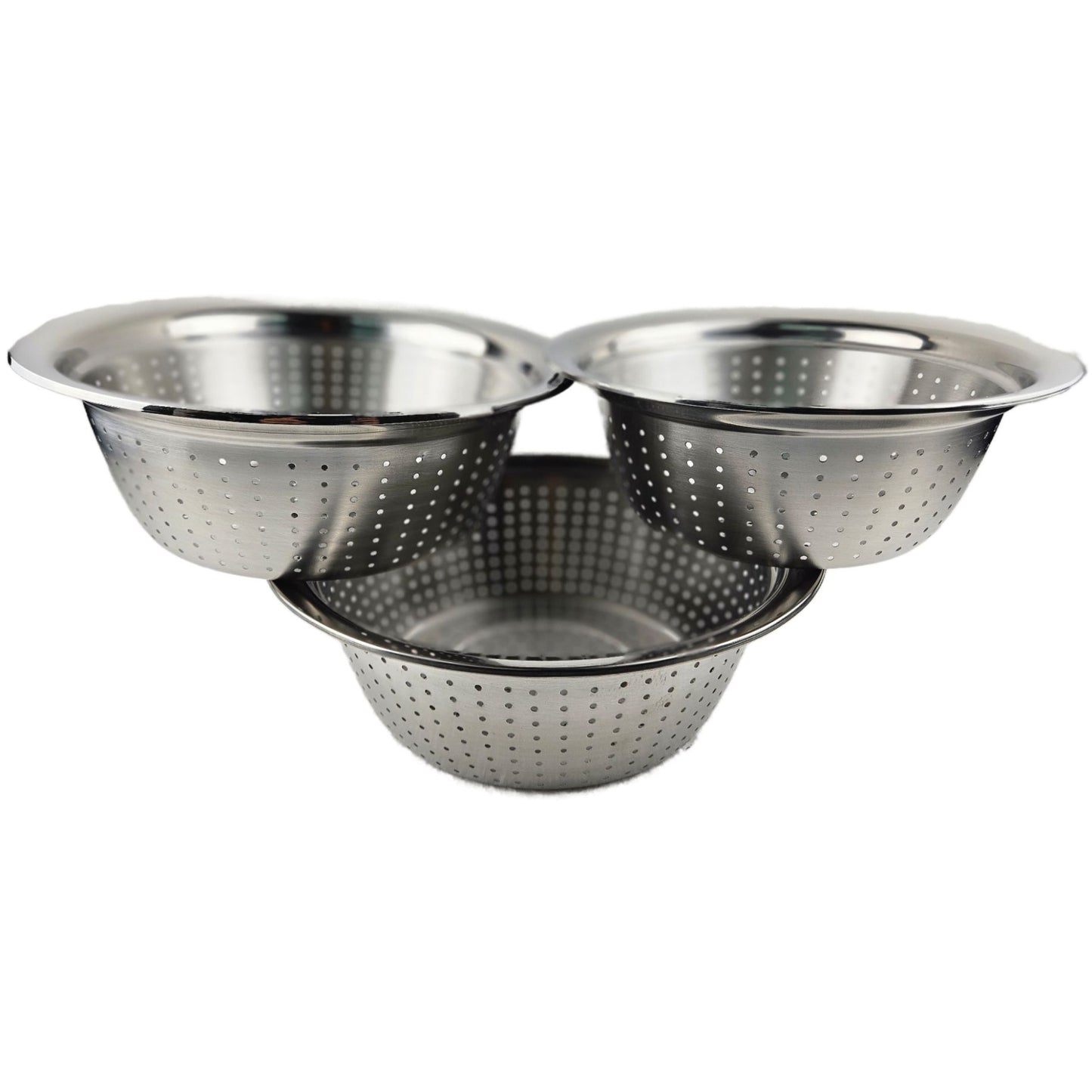 STAINLESS STEEL DRAIN BASIN 3 PC SET