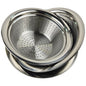 STAINLESS STEEL DRAIN BASIN 3 PC SET