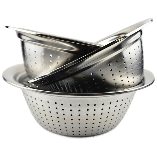 STAINLESS STEEL DRAIN BASIN 3 PC SET