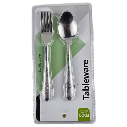 TABLEWARE SPOON & FORK 12 PC