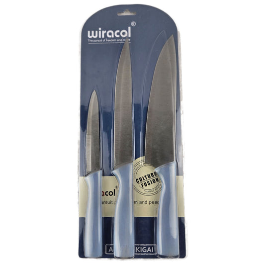 WIRACOL HIGH QUALITY 3PC KNIFE SET