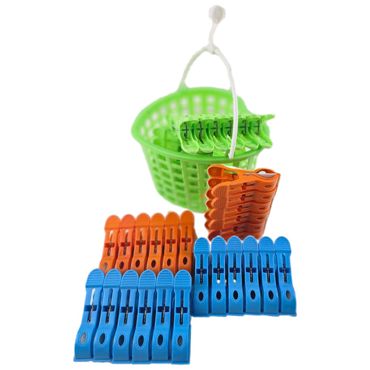 CLOTH CLIPBASKET 36PCS