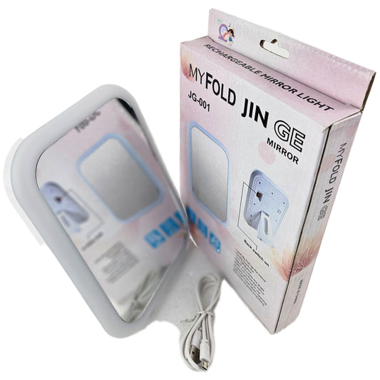 LED MIRROR WITH USB CHARGER