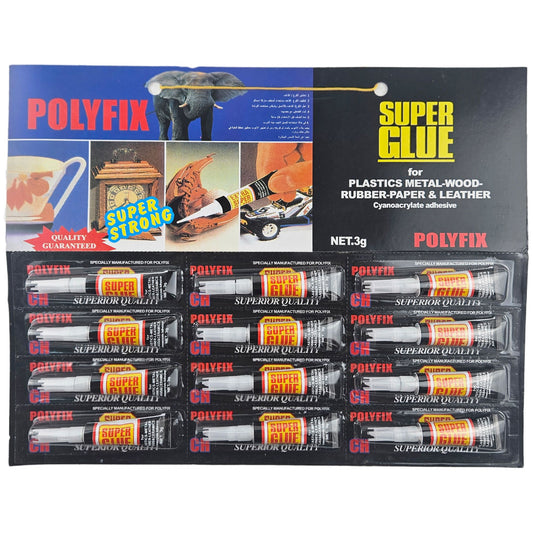 SUPER GLUE 12PCS