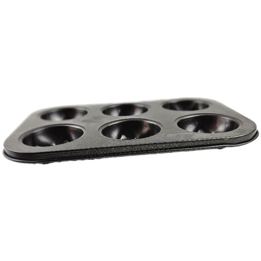 Carbon Steel Cupcake Baking Tray 6 Cups
