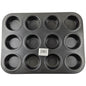 Carbon Steel Cupcake Baking Tray 12 Cups