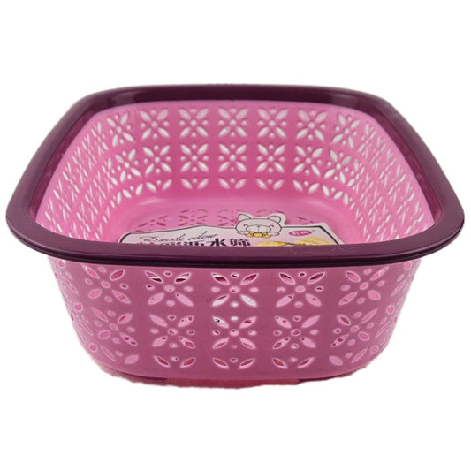 FRUIT-VEGES CORNER PLASTIC BASKET 32X23CM