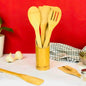 BAMBOO COOKING SPOON SET